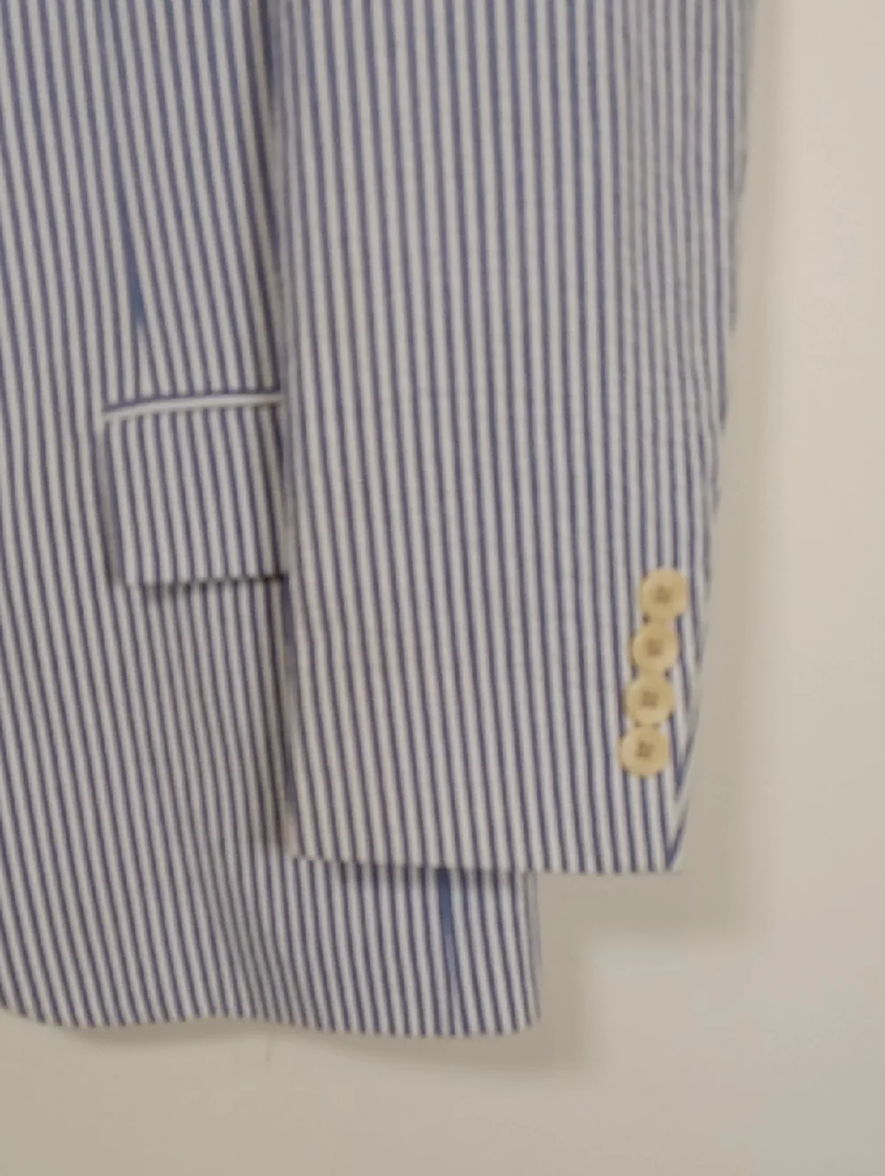 Vintage Boy's Polo Ralph Lauren Cotton Seersucker Blazer / Sport Coat Size 12